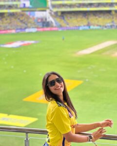 Aishwarya Dutta Instagram - Always a Csk fan 💛💛💛💛💛💛