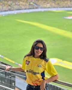 Aishwarya Dutta Instagram - Always a Csk fan 💛💛💛💛💛💛