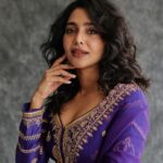 Aishwarya Lekshmi Instagram - Soaking in all the love you have been giving me ! Grateful , Humbled and very much in love with all of you as well. Your 🌸 Photographed by : @arifminhaz Outfit : @jigarmaliofficial Jewellery : @abhilasha_pret_jewelry Shoes : @crimzonworld Styling : @stylebyami @garimagarg14 Hair by my amazing @soverpukhrambam