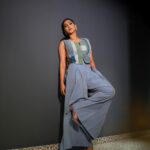 Aishwarya Lekshmi Instagram - 🐳🩵 Outfit : @s.w.g.t Heels : @charleskeithofficial @elsolstrategicconsultants Team Styling : @styledbysmiji Makeup and Hair : @samson_lei Pictures : @merin__georg