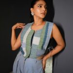 Aishwarya Lekshmi Instagram - 🐳🩵 Outfit : @s.w.g.t Heels : @charleskeithofficial @elsolstrategicconsultants Team Styling : @styledbysmiji Makeup and Hair : @samson_lei Pictures : @merin__georg