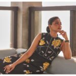 Aishwarya Lekshmi Instagram - 🌻 @iamkishoreradhakrishnan 🌻 . @shahinmannan @elevate_promotions 🌻 @perfectly__average 🌻@styledbysmiji 🌻 @soverpukhrambam