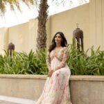Aishwarya Lekshmi Instagram - 🌸 Outfit : @issadesignerstudio @dipublicrelations Styling : @stylebyami @garimagarg14 Hair : @soverpukhrambam Pictures : @kiransaphotography