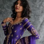 Aishwarya Lekshmi Instagram - Soaking in all the love you have been giving me ! Grateful , Humbled and very much in love with all of you as well. Your 🌸 Photographed by : @arifminhaz Outfit : @jigarmaliofficial Jewellery : @abhilasha_pret_jewelry Shoes : @crimzonworld Styling : @stylebyami @garimagarg14 Hair by my amazing @soverpukhrambam