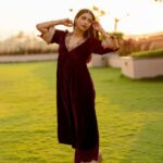 Aishwarya Lekshmi Instagram - 🍃 Chola Tour | Coimbatore Outfit details : @rajiramniq Jewellery : @kishandasjewellery Styling Team : @stylebyami @garimagarg14 Hair : @soverpukhrambam Pictures by : @kiransaphotography