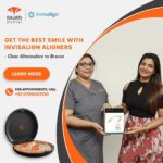 Aishwarya Rajesh Instagram – Smiling my way into your heart! 

Thank you to the fabulous team at @rajandental who patiently guided me through my Invisalign smile transformation journey … 
special thanks to my doc @dr_kavitha_iyer_orthodontics