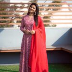 Aishwarya Rajesh Instagram - Patience is the key to joy ❤️ Wearing this classy outfit from @merasalofficial for Run baby Run press meet 😍 Makeup @ananthmakeup Hairstylish @amulhairstylist Photography @cyril_eanastein