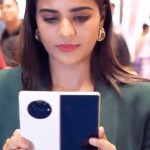 Aishwarya Rajesh Instagram - I had the honour to attend the launch of the Tecno Phantom V Fold phone and was really impressed to know about the unique features that it has to offer. It’s the biggest Fold phone available in India today, and I couldn’t be more excited. Thank you for having me @tecnomobileindia @Poorvika_india #Tecno #PhantomVFold #beyondtheextraordinary