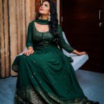 Aishwarya Rajesh Instagram - Wearing this elegant outfit from @loukiyaa styled @veetha ‘makeup @vithya_visvendra Photography @saganarajeepan_photography