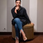 Aishwarya Rajesh Instagram - Simple yet classy Makeup @ananthmakeup Hairstyle @m_a_h_i_hairdo Photography @crackjackphotography Wearing my own shirt and pant 😜