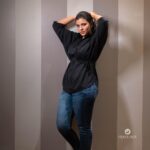 Aishwarya Rajesh Instagram - Simple yet classy Makeup @ananthmakeup Hairstyle @m_a_h_i_hairdo Photography @crackjackphotography Wearing my own shirt and pant 😜