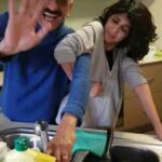 Aishwarya Sakhuja Instagram - Evevrytime i go visiting my father in Melbourne we end up wrestling like this atleast thrice a day❤️❤️❤️❤️ #Melbourne #daddydaughter #daddydaughtertime #dishes #instagood #instafam #familytime