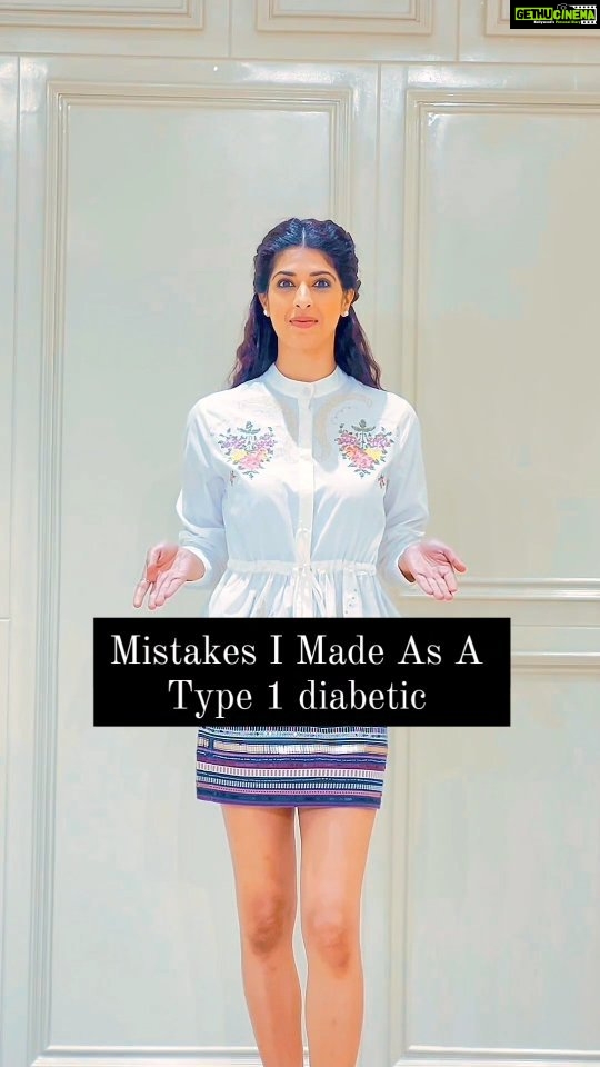 Aishwarya Sakhuja Instagram - It can all be very daunting when you are newly diagnosed with diabetes. I remember being a headless chicken and running from one doctor to the other hoping someone will tell me that either I don't have type 1 diabetes or it can be reversed but unfortunately I didn't find anyone who could tell me that. Management of the disorder is the best I could get from each one of them. I thought insulin will make me put on weight on my tummy(which it did) and how it is WRONG to rely on insulin injections. It took me a year to figure it all out. You will too take your time to understand what has just hit you but if you are a type 1 dont make the mistakes I made. . . Disclaimer: I’m not a doctor and I’m here sharing my personal experience as a type 1 diabetic. Every body is different and these tips have worked for me. . . #diabetes #diabetesawareness #type1diabetes #tips #tricks #advices #suggestion #reelsinstagram #reelkarofeelkaro #reelitfeelit #aishwaryasakhuja
