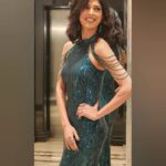 Aishwarya Sakhuja Instagram - About last night! ✨ . . Outfit: @official_christianheritage Jewelry: @azotiique Styled: @stylebysaachivj Team: @sanzimehta777 Make up: @aditim88 Hair: @s.khadtare . . #lastnight #ootn #event #eventnight #awards #fyp #fashiongram #fashionista #instagood #instamood #instadaily #aishwaryasakhuja