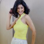 Aishwarya Sakhuja Instagram - My favourite colour is Sunshine ☀️ . . 📍: @byou.in . . #sunshine #yellow #ootd #fashionista #fashiongram #fyp #instamood #instagood #instadaily #aishwaryasakhuja