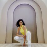 Aishwarya Sakhuja Instagram - My favourite colour is Sunshine ☀️ . . 📍: @byou.in . . #sunshine #yellow #ootd #fashionista #fashiongram #fyp #instamood #instagood #instadaily #aishwaryasakhuja