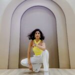 Aishwarya Sakhuja Instagram - My favourite colour is Sunshine ☀️ . . 📍: @byou.in . . #sunshine #yellow #ootd #fashionista #fashiongram #fyp #instamood #instagood #instadaily #aishwaryasakhuja