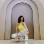 Aishwarya Sakhuja Instagram - My favourite colour is Sunshine ☀️ . . 📍: @byou.in . . #sunshine #yellow #ootd #fashionista #fashiongram #fyp #instamood #instagood #instadaily #aishwaryasakhuja