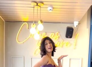 Aishwarya Sakhuja Instagram - Uff...🫶🏻💃🏻 . . 💇‍♀️: @s.khadtare 👚: @labelshivaninirupam 📍: @official360degrees . . #feelkaroreelkaro #feelitreelit #reels #dance #groove #uff #dancevideos #reels #wednesdayvibes #reelsinstagram #trends #fyp #aishwaryasakhuja