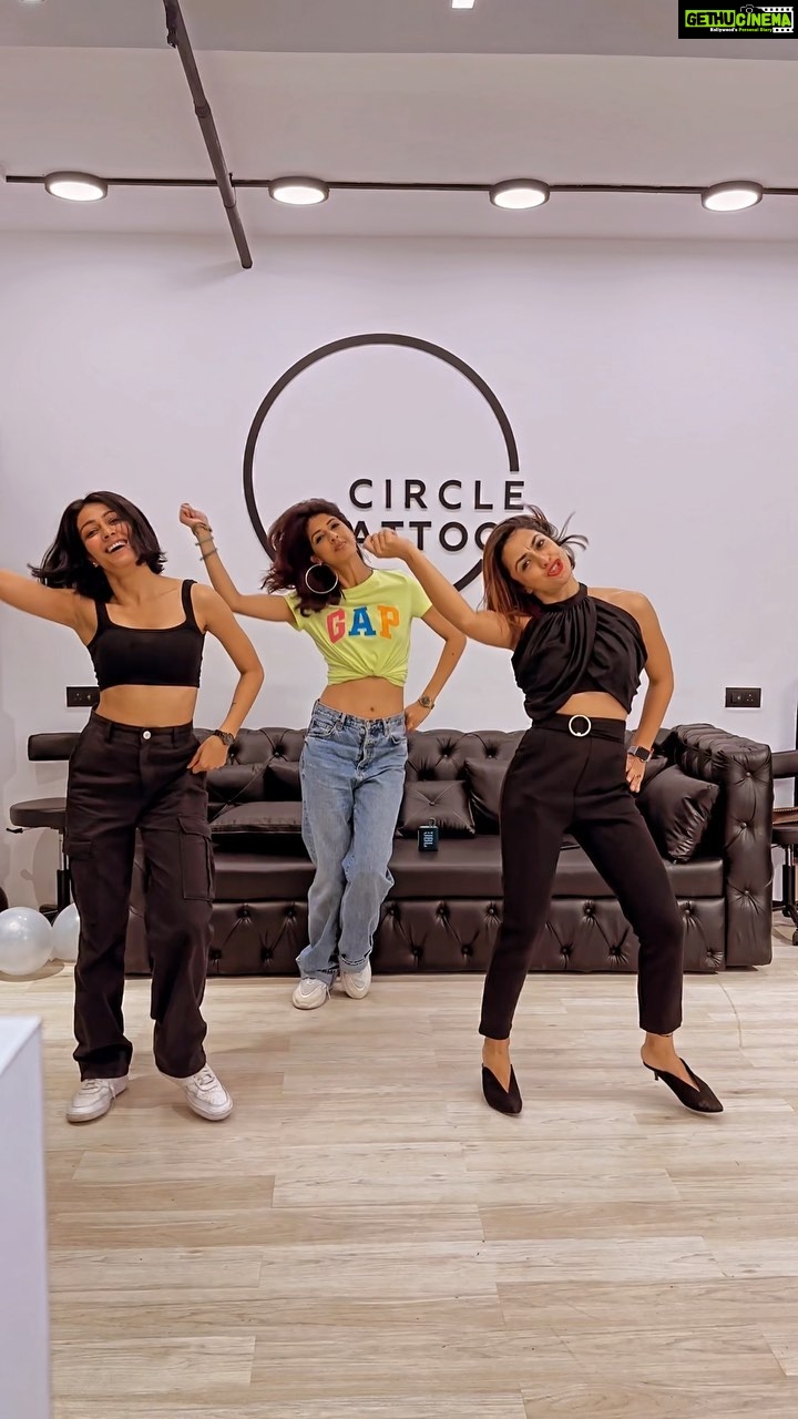 Aishwarya Sakhuja Instagram - Blessed to have these lovelies by our side! Beyond grateful to them for showing up and being there with us on our special day!! Launching @circletattoodadar with love and only love! See you there ✨✨🤞🤞🧿🧿