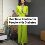 Aishwarya Sakhuja Instagram – Bed time habits for better Blood Glucose 

They say diabetes (type 2) is a lifestyle disease and I personally feel most of the ailments we suffer from are all somewhere or the other cuz of lack of disciplined lifestyle. 

1.Eating early before retiring to bed is a good option as it gives you a chance to have some movement in and around the house and as you do that you dont even realize that your body is already working on breaking down your food. By the time you sleep you wouls have digested your food hence no surprise spikes there

2. I personally keep my dinner low in carbohydrates and rich in protein as a Proper protein consumption can help a person with diabetes by improving blood sugar levels, helping promote satiety and preserving lean body mass. The appropriate amount of protein a person needs can vary based on a few factors, including body weight, the presence of kidney disease and the individual’s age.

3. Walking after every meal is a good idea.. movement is a must must must 

4. As soon as you fix your circadian rhythm your body performs better overall . Hence better absorption of carbohydrates and other nutrients. Take your wake up and sleeping timings very seriously.

5. If you want your body to truly rest you have got to say goodbye to your coffee and screen before you sleep. Getting poor sleep or less restorative slow-wave sleep has been linked to high blood sugar levels in people with diabetes and prediabetes
.
.
👗 @labelshivaninirupam
.
.
Disclaimer: I’m not a doctor and I’m here sharing my personal experience as a type 1 diabetic. Every body is different and these tips have worked for me.
.
.
#diabetes #diabetesawareness #type1diabetes #tips #tricks #advices #suggestion #reelsinstagram #reelkarofeelkaro #reelitfeelit #aishwaryasakhuja