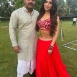 Akanksha Puri Instagram - So happy to shoot for this super romantic and beautiful song with the POWER STAR PAWAN SINGH @singhpawan999 💕 Thanks a lot @tips @tips.bhojpuri for this opportunity!! Can’t wait for the release 🤩❤️