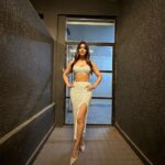 Akanksha Puri Instagram - Sharing some unedited pictures from my recent favourite look ❤️🤩 . . . #style #fashion #iiftaawards #fitness #picoftheday #photooftheday #goodvibes #ootd #prettygirls #music #beingme #akankshapuri #❤️ Styled by @style_byhetvigindra @hetvigindra Outfit @leaclothingco Jewellery @the_jewel_gallery Assisted by @shalu_jaiswani