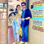 Akansha Chamola Instagram - Home is where I can look ugly n enjoy it 👻……… where dog hair sticks to everything but the dog 🐕 …… where Gaurav khanna continues to be in his #savage element 😜 Door hanging 🚪 by @angeekaar_thecraftypalette . . . . . . . . . . . . . . . . . . . . . . . . . . . . . . . #familygoals #pictureperfect #happy #instapost #instahome #instafamily #latenightpost #instadogs #dogsofinstagram #doglife #dogmom #blessed #gratitude #happyfamily #happyfaces #foryou #trending #gauravkhanna #couplegoals #love