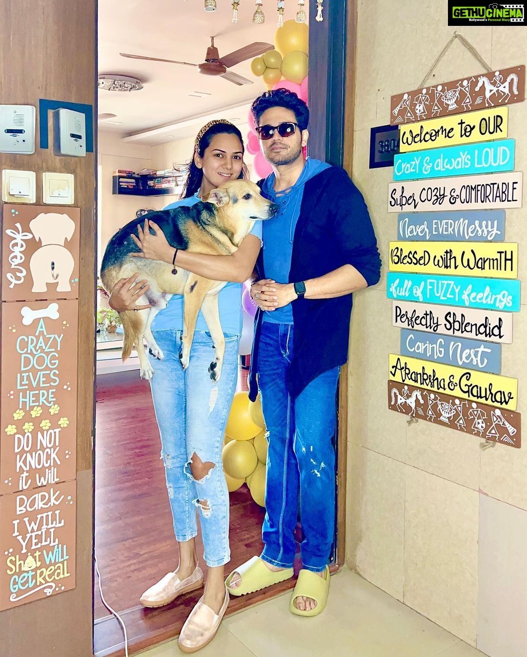 Akansha Chamola - 71.9K Likes - Home is
where I can look ugly n enjoy it 👻………
where dog hair sticks to everything but the dog 🐕 ……
where Gaurav khanna continues to be in his #savage element 😜
Door hanging 🚪 by @angeekaar_thecraftypalette
.
.
.
.
.
.
.
.
.
.
.
.
.
.
.
.
.
.
.
.
.
.
.
.
.
.
.
.
.
.
.
#familygoals #pictureperfect #happy #instapost #instahome #instafamily #latenightpost #instadogs #dogsofinstagram #doglife #dogmom #blessed #gratitude #happyfamily #happyfaces #foryou #trending #gauravkhanna #couplegoals #love
