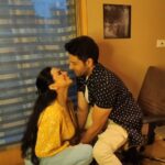 Akansha Chamola Instagram - We may not be normal , Definitely no where near perfect, I make you go nuts , You drive me crazy , I have certainly enjoyed annoying you all this time and I wish to continue the same in the future .😇 Cheers🥂 to another year of not killing eachother baby ... Happy anniversary ❤️ Styled by @styledby_niral @pin_the_style Assisted by @_jadejachintal_ . . . . #reeltoreel #romance #reelsinstagram #reelsgram #reelkarofeelkaro #couplevideos #happyanniversary #kissingbooth #marriagediaries #coupleofinstagram #couplegram #gauravkhanna #couplereels #couplegoals❤ #couplekisses