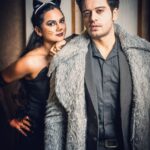 Akansha Chamola Instagram - When #Catwoman 🐈 meets #dracula 🧛 . . . . . . . . . .. . . . . . . . . . . . . . .. . .. . . . . . . #halloween🎃 #halloweenparty #dressup #cosplay #couplefashion #couplegoals #relationshipgoals #couplestyle #coupleofinstagram #gauravkhanna #Mr&Mrs.khanna #fashiondiaries #instamakeup #instalook #instahair #stylegram
