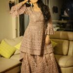 Akansha Chamola Instagram - ✨Diwali vibes✨ 👗@sonybridals 📸 @idreamzzs . . . . . . . . . . . . . . . . . . . .. . . . . . #diwalivibes✨ #desigram #desigirl #bridalcouture #lookbook #festiveseason #fashiondiaries #styleinspo #stylegram #postivevibes #instacute #instalook #traditionalwear #lehenga #curvyconfidence