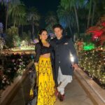 Akansha Chamola Instagram - I’m extremely sorry for forgetting our wedding anniversary 😉…. I was way too busy Rocking and Shocking your entire family 🤗🤗 I hope i made u proud 🥹…… . . . . . . . . . . . . . . . . . . . . . . . . . . #anniversary #couplegoals #instafashion #couplefashion #couplestyling #marriedlife #marriagegoals #love #happy #instacouple #desifashion #lookbook #coupleedits #instafashion #instamood #instalike