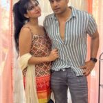 Akansha Chamola Instagram - Had too many pics so instagram suggested to make a reel 😜😜😜 so here it is …… #happydiwali #instacouple #couplegram #cutecouple #marriedlife #diwalireels #reelgram #gramfam #instadaily #outfitideas #couplegoals #coupleinspiration #couplereels #desi #desifashion #couplefashion