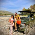 Akansha Chamola Instagram - Devbhoomi mai aapka swagat hai @gauravkhannaofficial kosi river picnic @paatlidun.safari.lodge #paatlidunsafarilodge #jimcorbettnationalpark . . . . . . . . . . . . . . . . . . . . . . . . . . . . . . . . . . . . . . . . . . #kosiriver #uttarakhand #gadwali #pahadi #devbhoomi #uttarakhandheaven #jimcorbett #staycation #travelgram #couplegram #indiangirl #tourism #travelinspiration #indiatravelgram #indiatravel #proudindian #couplegoals #couplephotography #couplefashion #outfitinspiration #couplestyle #powercouple #traveldiaries #travelindia Paatlidun Safari Lodge