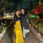 Akansha Chamola Instagram - I’m extremely sorry for forgetting our wedding anniversary 😉…. I was way too busy Rocking and Shocking your entire family 🤗🤗 I hope i made u proud 🥹…… . . . . . . . . . . . . . . . . . . . . . . . . . . #anniversary #couplegoals #instafashion #couplefashion #couplestyling #marriedlife #marriagegoals #love #happy #instacouple #desifashion #lookbook #coupleedits #instafashion #instamood #instalike