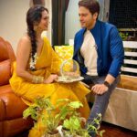 Akansha Chamola Instagram – Last of this series ….. where @gauravkhannaofficial managed 3 costume changes 😝😝😝😝
.
.
.
.
.
.
.
.
.
.
.
.
.
.
.
.
.
.
.
.
.
.
.
#couplegram #karwachauth #indianfestival #couplegoals #marriedlife #cutecouples #couplestyle #lookbook #sareefashion #instalike #instagood #love #gratitude #blessed