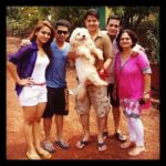 Aksha Pardasany Instagram - Happy Birthday Kaka ❤️ Thank you for everything. Especially loving me even when I had this hair colour ☺️ There is no one like you, and there never will be. I used to sleep on your back as a little girl, but as a grown up, I’ll have your back for life. Love you @raju.joshi3