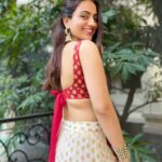Aksha Pardasany Instagram - Diwali ki dopahar ❤️☘️🪔 #festival #Indian #Diwali