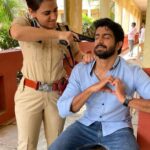 Aksha Pardasany Instagram – Explaining Dolly and Saurav’s relationship in #jamtara 
@justudit