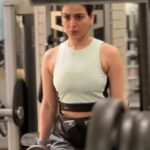 Aksha Pardasany Instagram - The journey to self love is the most interesting of all. We all think love is only to give, but it’s also to keep ❤️ #selflove #workout #gym #love