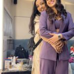 Aksha Pardasany Instagram - “Collaboration has no hierarchy. The Sun collaborates with soil to bring flowers on the earth.” Shivani is my first love (as my first heroine) when it comes to styling and creating a character. She effortlessly brought everything to life in such a beautiful manner that no explanation is needed. Thank you @akshapardasany for trusting me blindly . . . #looktest #kathmanduconnections2 #bts #sonylivindia #sonyliv #akshafans #fanclub #workmotivation #collaboration #lifeofstylist . . . .