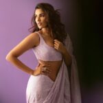 Akshara Gowda Instagram – Amore ❤️‍🔥

Photography @shareefnandyala 

Makeup and hair @pranathibandi 

Styling @priyankaarik 

Assisted and BTS and video courtesy @_salonii.jainn_

Wearing @gummadidalashashi.label 
Accessories @arikatelier 

Production @studiolluxe 

#coffeelover #skincare #aksharagowda #stylishtamilachi #aksharagowdabikki #stylishtamizhachi  #dancing #saree #lilac #hot #reelsinstagram #trendingreels