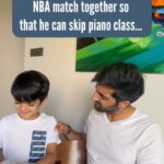 Akshay Oberoi Instagram – Now how to say no? 🥹

#NBA #NBAFans #LikeFatherLikeSon #Trending #TrendingReels #ReelIt #ReelItFeelIt