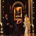 Alia Bhatt Instagram - The day we wrapped Gangubai Kathiawadi, with shaking hands and heavy hearts, I remember telling my wonderful crew. “No matter the outcome, just the experience of shooting the film, learning and growing under the guidance of Sanjay sir - that's my blockbuster.” I left that set a different person - and that was ONLY because of this amazing team! Gangu .. meri jaan .. my alter ego, belongs to you Sanjay sir. Thank you for believing in me, so I could believe in myself. I will forever be in your debt! I’ve always said you make the world believe in magic - and if on this journey I can be even half as hard working, half as dedicated and driven as you - I will consider myself very fortunate! To my audience - my fans, my family! Thank you for being my constant inspiration to do better. Always. My whole team, I am me, only because of you. You keep me in one piece. And last but not the least! My beautiful family that grounds me and keeps me steady - Mama, Papa, Tanna I love you .. my other mom — my mom-in-law & my father-in-law up there whose blessing is always with me. My gorgeous husband, for hearing me rant about my day for hours and motivating me whenever I was down and out! And my baby girl, who wasn’t there at the time, but I will continue to thank for the rest of my life for the joy and peace she brings to me ♥♥♥ Eternally grateful 🌙🌙