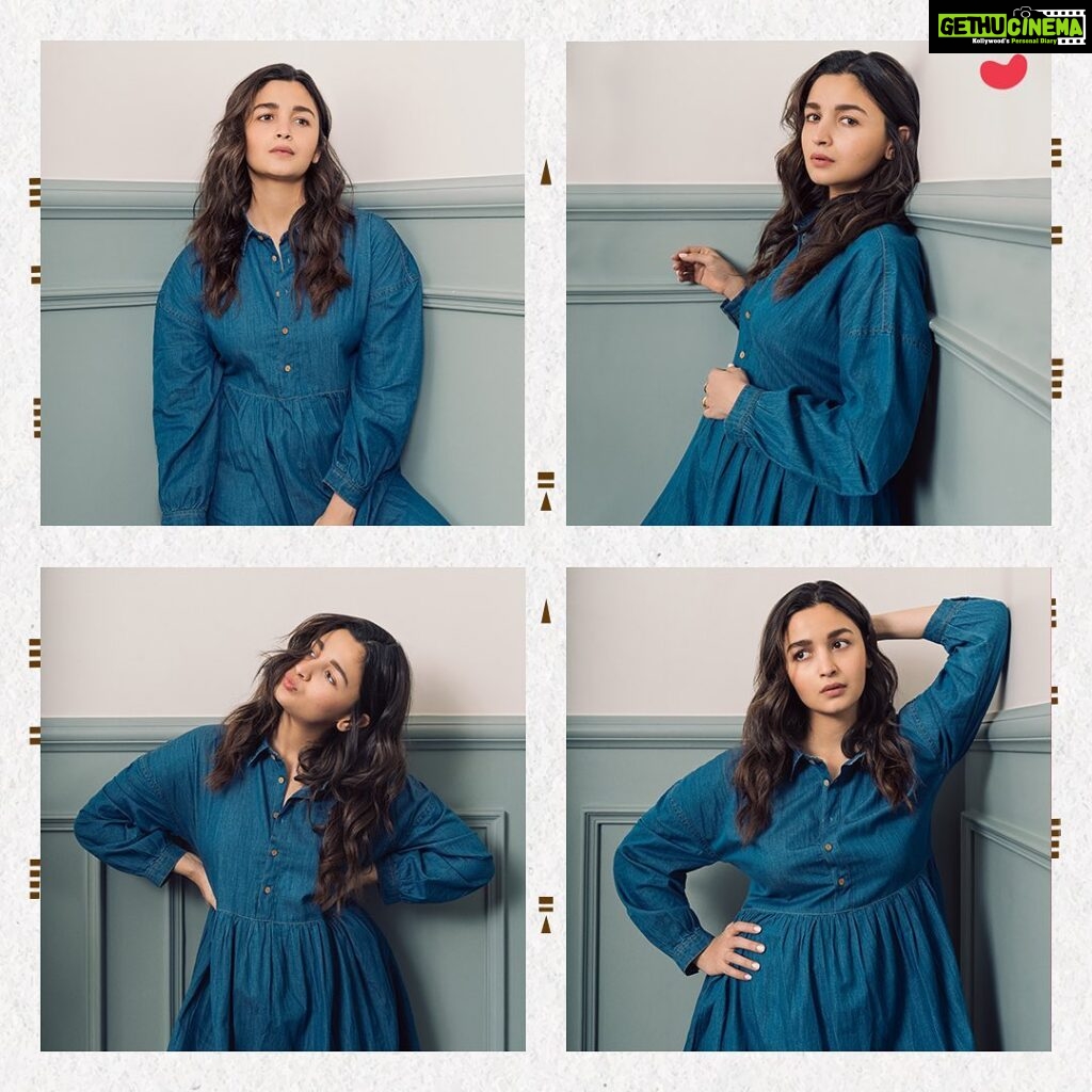 Alia Bhatt Instagram - Our easy-to-wear dresses are functional and lightweight with a button front for easy and comfortable feeding. Clothes for pregnancy & beyond. New collection out now on @edamamma☀️🫶🏻 (credits in tags)