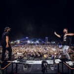 Allu Arjun Instagram - What a Funn Night . Oo anta va with @martingarrix . Hyderabad Thaggedele 🫳🏽