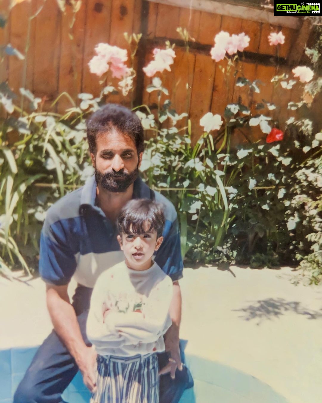 Aly Goni Instagram - “Aaj Uska din hai.. Jis se mera har din hai” #HappyFathersDay Baba My forever Best friend ❤️