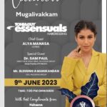Alya Manasa Instagram - I’m very much excited to see you all @essensuals.mugalivakkam Dnt miss this grand launch event bcoz it’s gonna be super fun filled event ..let’s not forget to take selfies 😇 join me @essensuals.mugalivakkam on June 9th evening 7pm . . #nofilter #stlye #music #beauty #ootd #outfits #trending