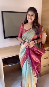 Alya Manasa Instagram - @lfab_creations . They are having saree shop at Karaikudi ..Best quality sarees at less price . Easy returns & exchange option available . They are supplying stock to retail shops/ home entrepreneurs also at wholesale price Shop address : Lfab creations APS corner Shop no 32,33 1st floor Police colony road Sekalai, karaikudi-630002 9342547887 . . #nofilter #style #music #beauty #ootd #outfits #trending